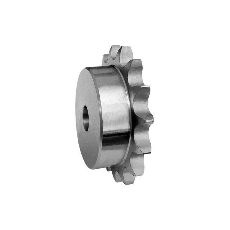 Pignon Chaîne 16 Dents – Pas 1/4 – Alésage 15 Mm – Acier Carbone C45 – Pour Transmission Mécanique