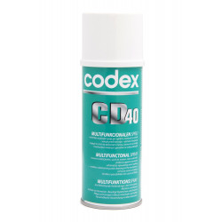 Dégrippant  multifonction CODEX CD40, Bombe de 400ml, Qualité professionnelle