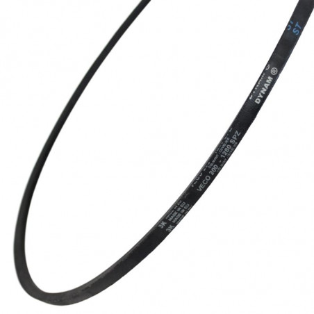 Courroie Trapézoïdale SPZ 1987 LW - 10 X 2000 Mm, Norme DIN 7753, En Néoprène Avec Cordon Polyester