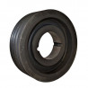 Poulie trapézoïdale diamètre 150mm - Pour courroie B, SPB, XPB et 5V - 4 Gorges - moyeu amovible 2517