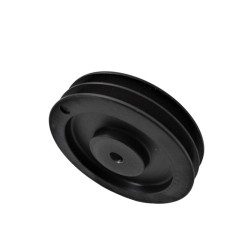 Poulie trapézoïdale SPZ diamètre 95 - 1 gorge - Aléser - Fonte