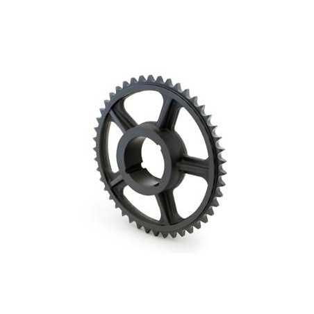 Pignon à Moyeu Amovible CMW - Denture Simple 08B1, 45 Dents, Pas 12.7 Mm | Acier, Norme ISO - Pour Transmission
