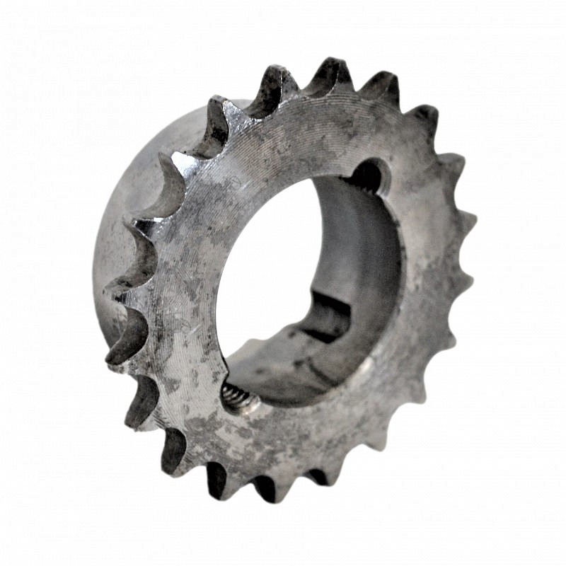 Pignon Monobloc 20 Dents Type B, Alésage 20mm - Compatible Chaîne ISO 04C - Pour Transmissions Industrielles