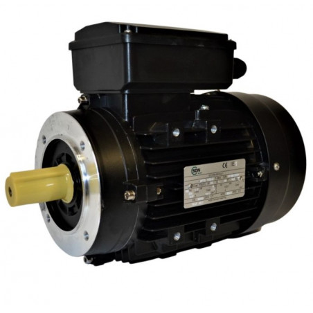 Moteur électrique monophasé 0.55 Kw - 3000 tr/min - B14 - Un condensateur