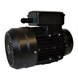 Moteur électrique monophasé 0.55 Kw - 3000 tr/min - B14 - Un condensateur